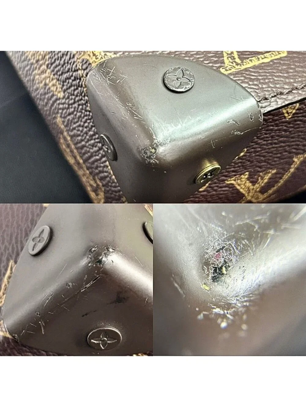 Louis Vuitton 2-Way Vertical Box Trunk Shoulder Bag Crossbody